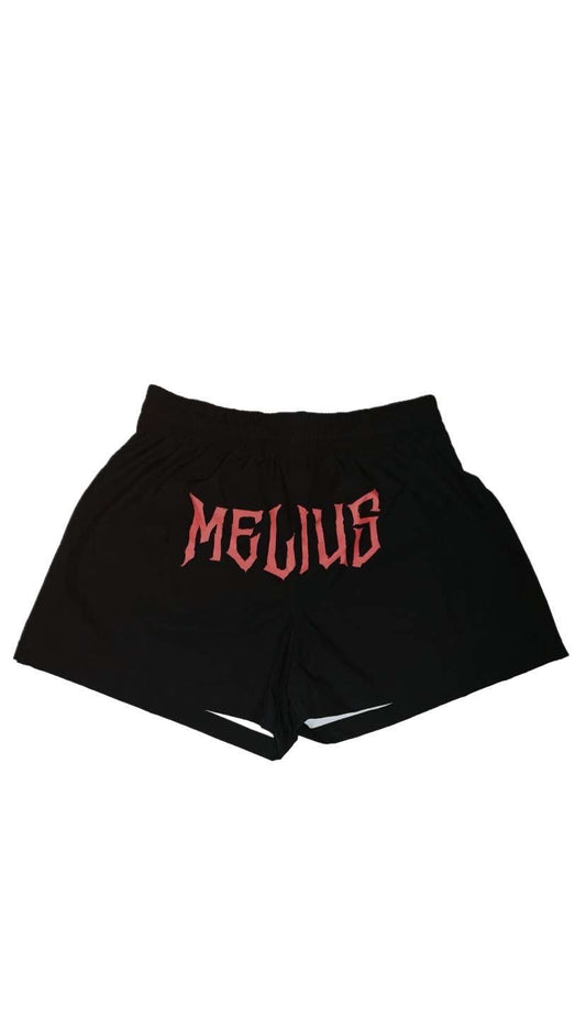 Hybrid MMA Shorts - Red